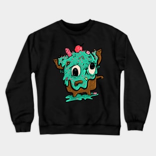 Zombie Ice Cream Bub Crewneck Sweatshirt